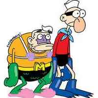 Sirenoman y El chico percebe